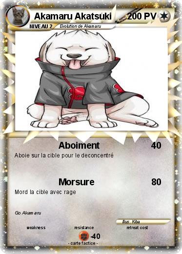Pokemon Akamaru Akatsuki