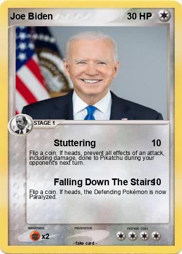 Pokemon Joe Biden