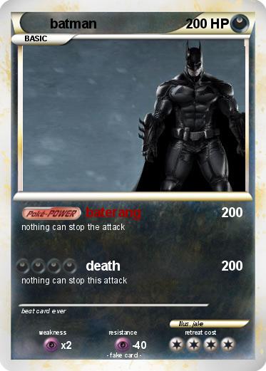 Pokemon batman
