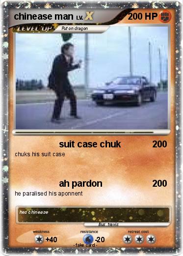 Pokemon chinease man