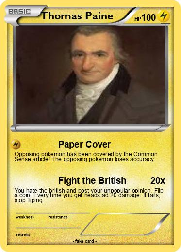Pokemon Thomas Paine