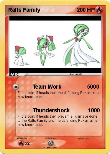 Pokemon Ralts Family