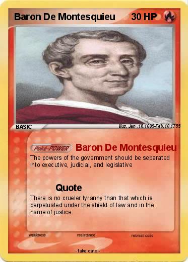 Pokemon Baron De Montesquieu
