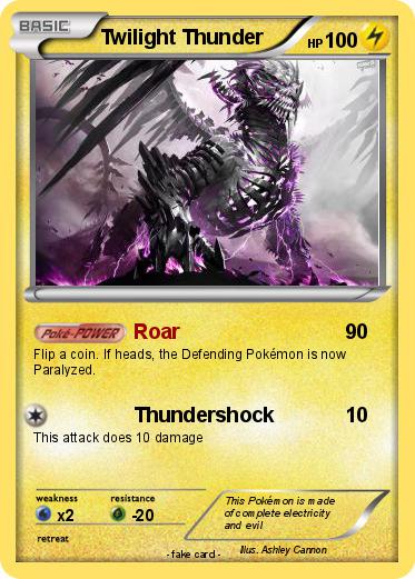 Pokemon Twilight Thunder