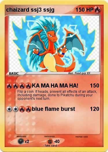 Pokemon chaizard ssj3 ssjg