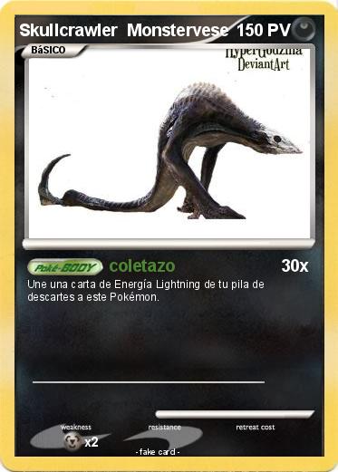 Pokemon Skullcrawler  Monstervese