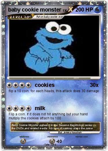 Pokemon baby cookie monster