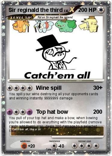 Pokemon Sir reginald the third