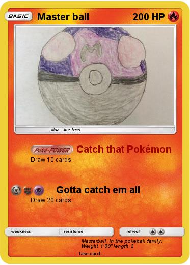 Pokemon Master ball