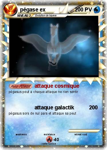 Pokemon pégase ex