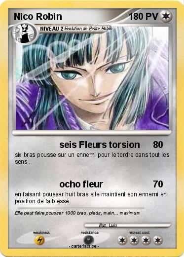 Pokemon Nico Robin