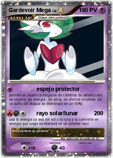 Pokemon Gardevoir Mega