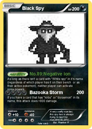 Pokemon Black Spy
