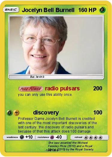 Pokemon Jocelyn Bell Burnell