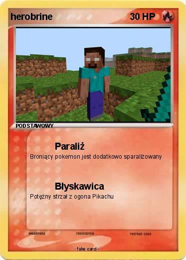 Pokemon herobrine