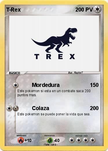 Pokemon T-Rex