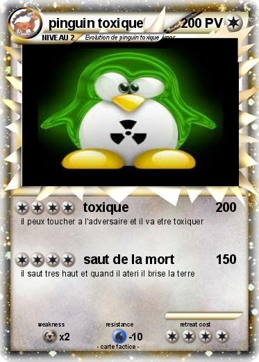 Pokemon pinguin toxique