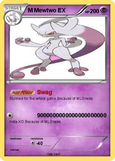 Pokemon M Mewtwo EX