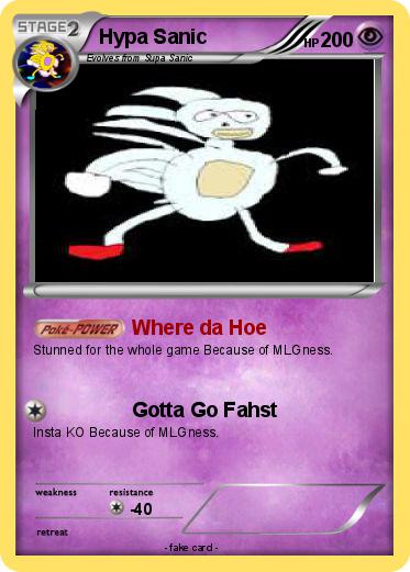 Pokemon Hypa Sanic