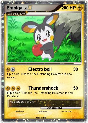 Pokemon Emolga