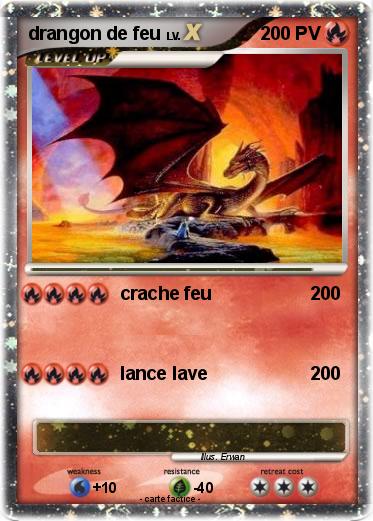 Pokemon drangon de feu