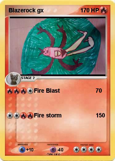 Pokemon Blazerock gx
