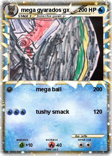 Pokemon mega gyarados gx