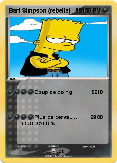 Pokemon Bart Simpson (rebelle)   99