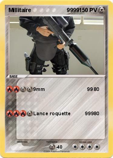 Pokemon Millitaire                       9999