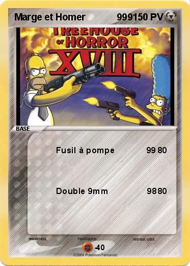 Pokemon Marge et Homer            999