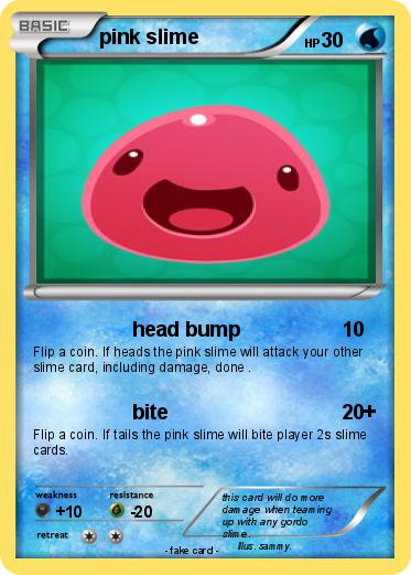 Pokemon pink slime