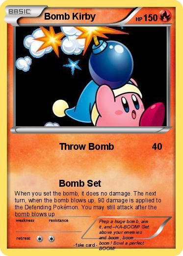 Pokemon Bomb Kirby