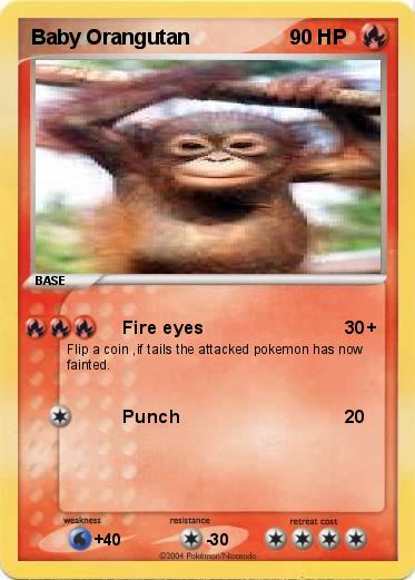 Pokemon Baby Orangutan