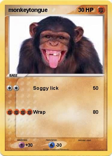 Pokemon monkeytongue