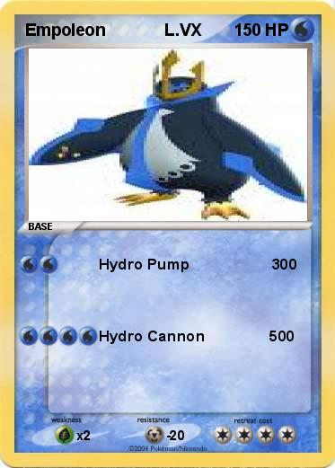 Pokemon Empoleon             L.VX