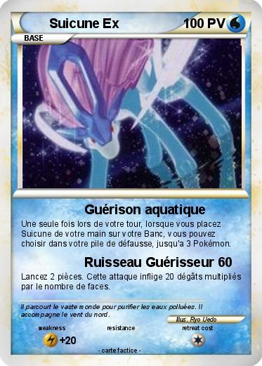 Pokemon Suicune Ex
