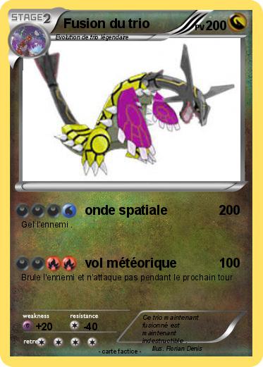 Pokemon Fusion du trio