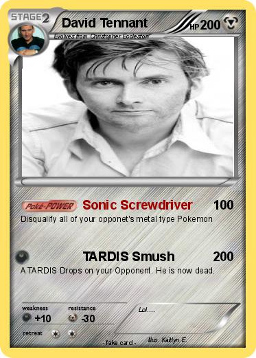 Pokemon David Tennant