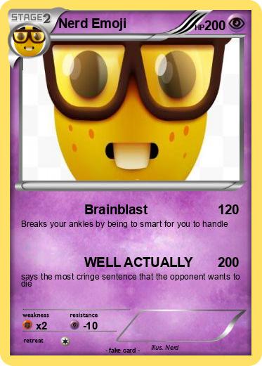 Pokemon Nerd Emoji