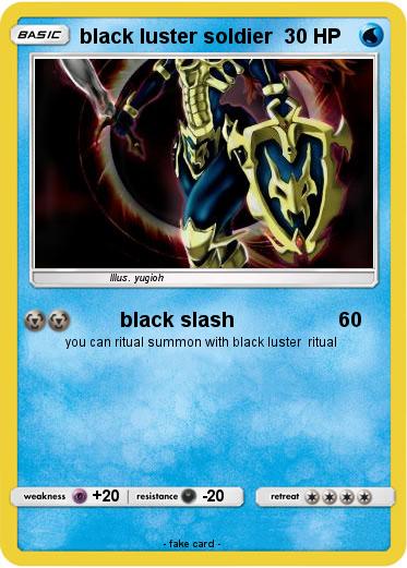 Pokemon black luster soldier