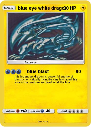 Pokemon blue eye white dragon
