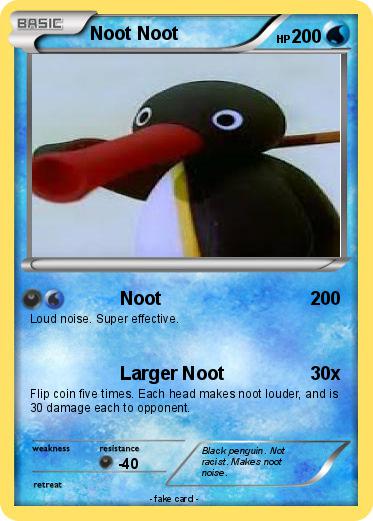 Pokemon Noot Noot
