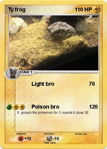 Pokemon Ty frog