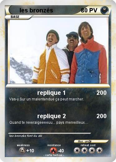 Pokemon les bronzés