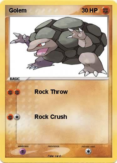 Pokemon Golem