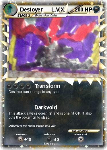 Pokemon Destoyer      L.V.X.