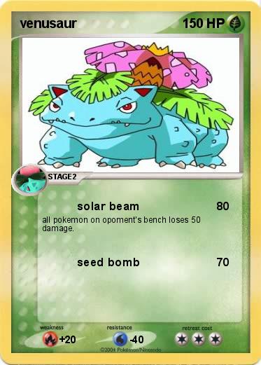 Pokemon venusaur