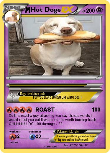 Pokemon Hot Doge