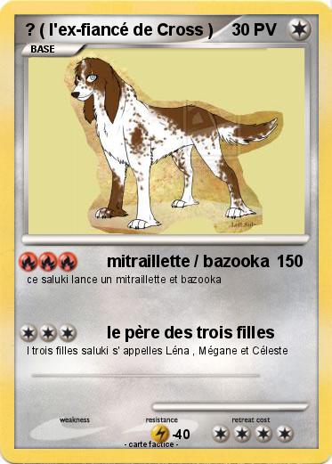 Pokemon ? ( l'ex-fiancé de Cross )