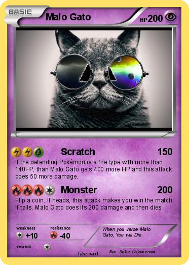 Pokemon Malo Gato